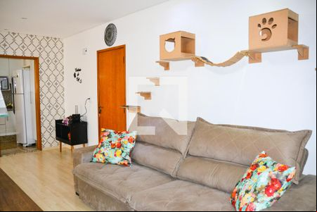 Sala de apartamento para alugar com 2 quartos, 77m² em Santa Maria, São Caetano do Sul