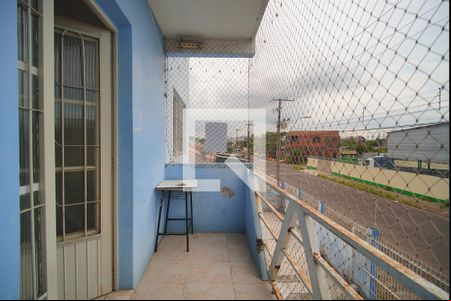 Varanda da Sala de apartamento à venda com 1 quarto, 42m² em Santos Dumont, São Leopoldo