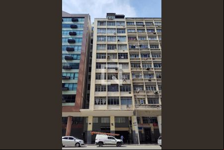 Fachada do Prédio de kitnet/studio para alugar com 0 quarto, 23m² em Centro, Niterói