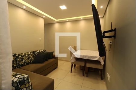 Sala de apartamento à venda com 2 quartos, 98m² em Parque João Ramalho, Santo André