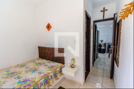 Suíte de apartamento para alugar com 2 quartos, 60m² em Guilhermina, Praia Grande