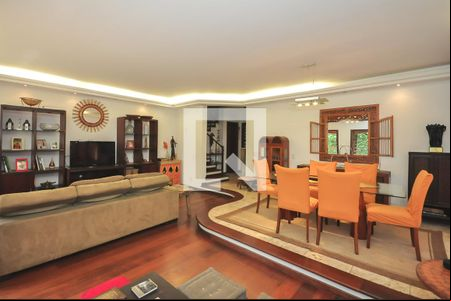 Sala de casa de condomínio à venda com 4 quartos, 415m² em Jardim Ampliação, São Paulo
