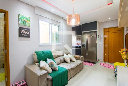 Sala de apartamento para alugar com 2 quartos, 94m² em Vila Leopoldina, Santo André