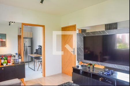 Sala de apartamento à venda com 1 quarto, 50m² em Vila Camargo, São Bernardo do Campo