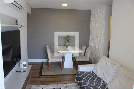 Sala de apartamento para alugar com 2 quartos, 52m² em Centro, São Vicente