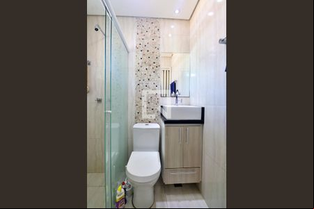 Suíte 1 - Banheiro do Quarto 1 de casa para alugar com 2 quartos, 95m² em Vila Alto de Santo André, Santo André
