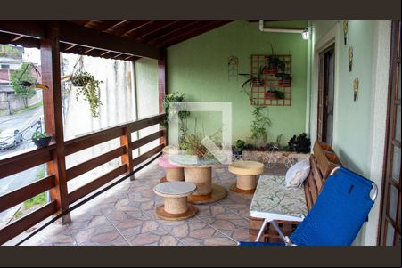 Varanda sala de casa para alugar com 3 quartos, 500m² em Colônia, Ribeirão Pires