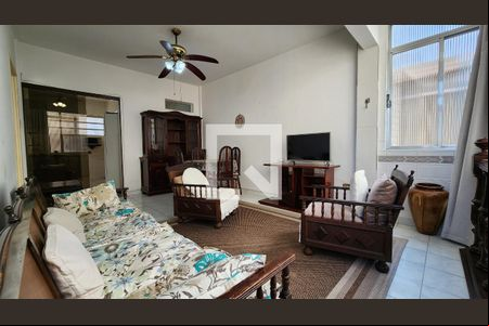 Sala de apartamento para alugar com 1 quarto, 65m² em Pompéia, Santos