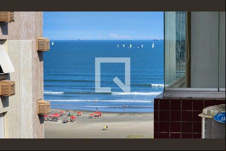 Vista da Sala de apartamento para alugar com 1 quarto, 65m² em Pompéia, Santos