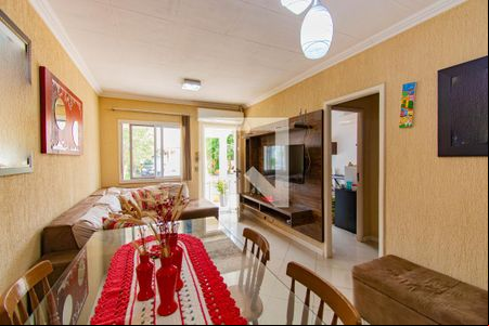 Sala de casa de condomínio para alugar com 3 quartos, 73m² em Estância Velha, Canoas