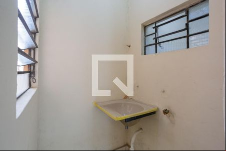 Área de Serviço de kitnet/studio para alugar com 1 quarto, 34m² em Havaí, Belo Horizonte