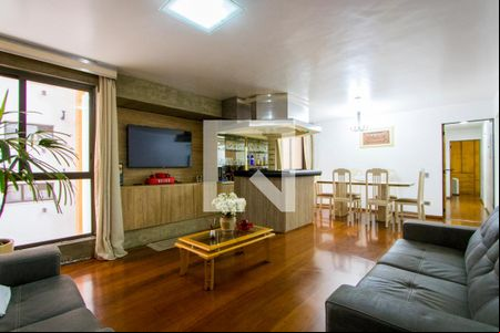 Sala de apartamento para alugar com 3 quartos, 143m² em Centro, Santo André