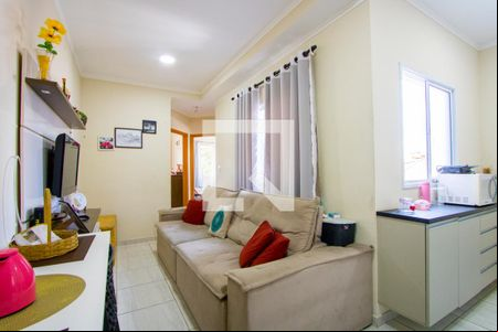 Sala de apartamento para alugar com 2 quartos, 92m² em Jardim do Estádio, Santo André