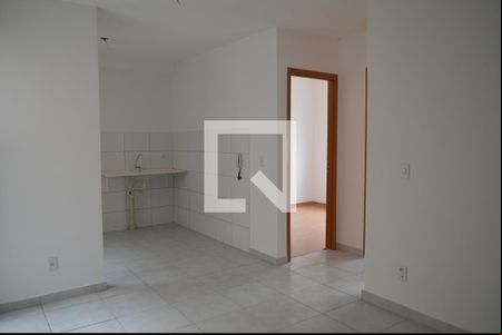 Sala de apartamento para alugar com 2 quartos, 42m² em Sapucaia Ii, Contagem
