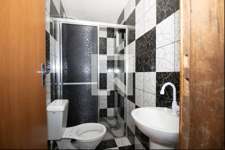 Banheiro Social de apartamento para alugar com 1 quarto, 43m² em Conjunto 20, Brasília
