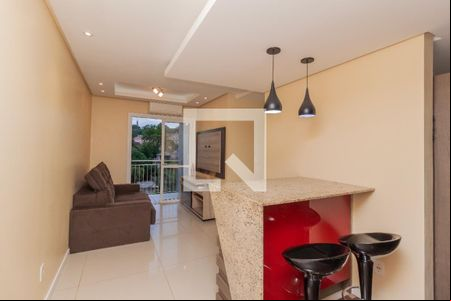 Sala de apartamento para alugar com 2 quartos, 54m² em Vila Nova, Novo Hamburgo