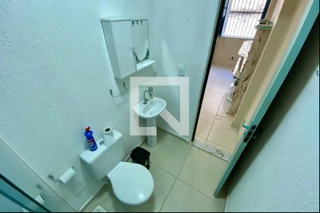 Banheiro Social de casa de condomínio para alugar com 4 quartos, 216m² em Botafogo, Rio de Janeiro