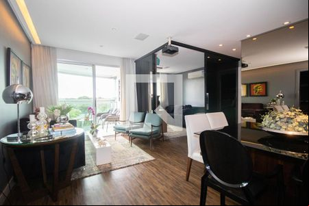 Sala de apartamento para alugar com 1 quarto, 77m² em Zona Industrial (guará), Brasília
