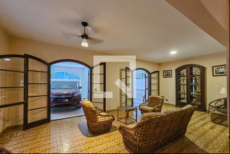 Sala de casa para alugar com 5 quartos, 450m² em Enseada, Guarujá