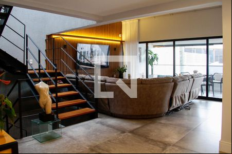 Sala de casa à venda com 4 quartos, 400m² em Barra da Tijuca, Rio de Janeiro