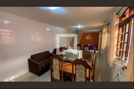Sala de Jantar de casa à venda com 3 quartos, 232m² em Vila Bela Vista, Santo André