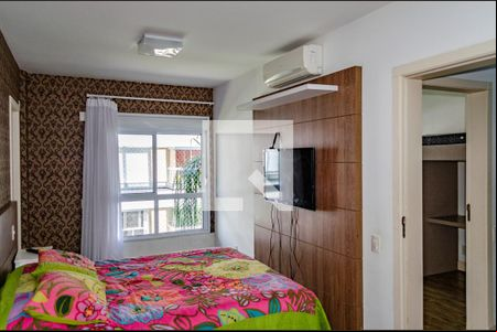 Suíte - Dormitório de apartamento para alugar com 2 quartos, 86m² em Campeche, Florianópolis