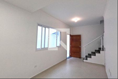 Sala - 1º Piso de casa para alugar com 3 quartos, 87m² em Marapé, Santos