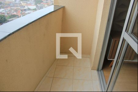 Varanda da Sala de apartamento para alugar com 2 quartos, 57m² em Vila Milton, Guarulhos