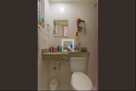 Banheiro da Suíte de apartamento à venda com 2 quartos, 44m² em Vila Trinta E Um de Março, Campinas