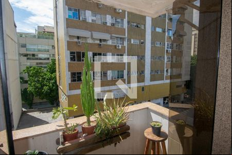 Varanda da Sala de apartamento à venda com 2 quartos, 76m² em Jardim Botânico, Rio de Janeiro