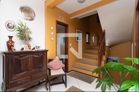 Sala de casa de condomínio à venda com 3 quartos, 222m² em Tristeza, Porto Alegre