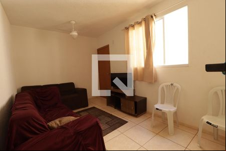 Sala de apartamento para alugar com 2 quartos, 50m² em Reserva Real, Ribeirão Preto
