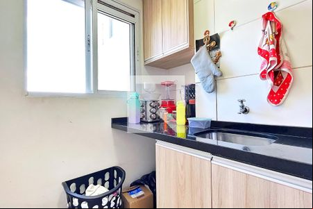 Área de Serviço de apartamento à venda com 2 quartos, 57m² em Vila Trabalhista, Guarulhos