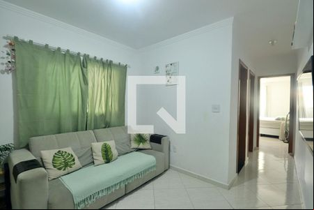 Sala de apartamento para alugar com 2 quartos, 55m² em Parque Oratório, Santo André