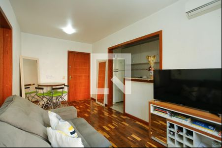 Sala de apartamento à venda com 1 quarto, 45m² em Cristo Redentor, Porto Alegre