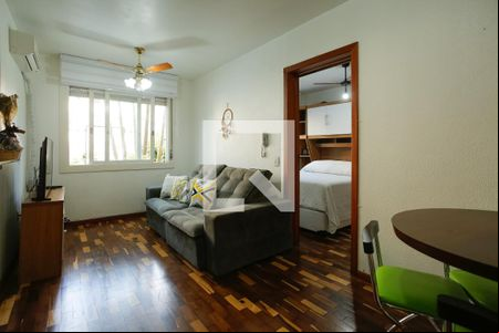 Sala de apartamento à venda com 1 quarto, 45m² em Cristo Redentor, Porto Alegre