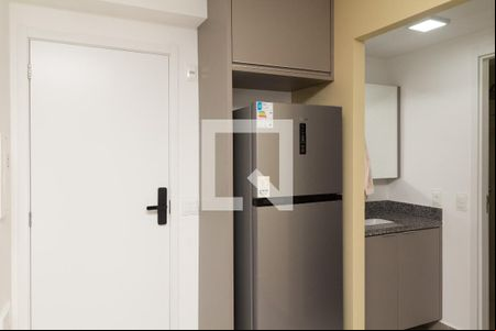 Sala/Cozinha de apartamento para alugar com 1 quarto, 32m² em Moema, São Paulo