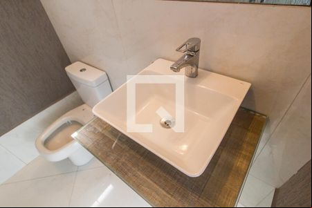 Detalhe do Lavabo de casa de condomínio para alugar com 3 quartos, 303m² em Alphaville, Santana de Parnaíba