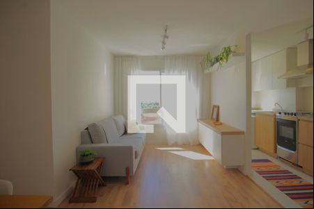 Sala de apartamento para alugar com 2 quartos, 64m² em Marechal Rondon, Canoas