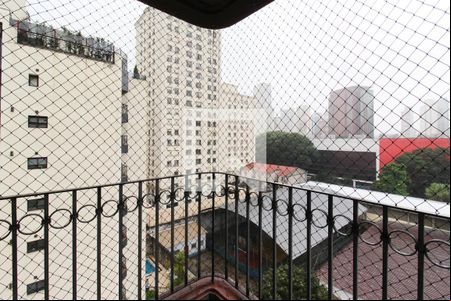 Varanda  de apartamento para alugar com 1 quarto, 45m² em Itaim Bibi, São Paulo