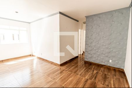 Sala de apartamento à venda com 2 quartos, 55m² em Vila Lutécia, Santo André