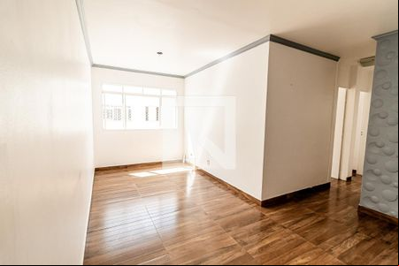 Sala de apartamento à venda com 2 quartos, 55m² em Vila Lutécia, Santo André