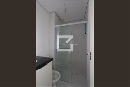 Banheiro de kitnet/studio à venda com 1 quarto, 41m² em Vila Alpina, São Paulo