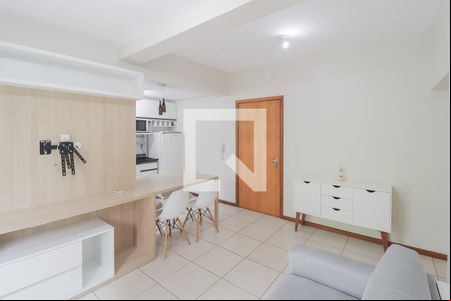 Sala  de apartamento à venda com 1 quarto, 40m² em Centro, São Leopoldo