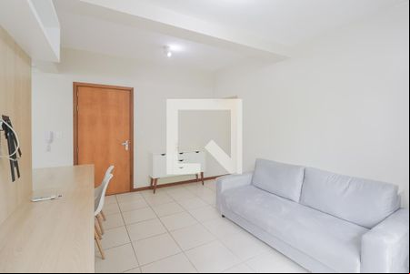Sala  de apartamento à venda com 1 quarto, 40m² em Centro, São Leopoldo