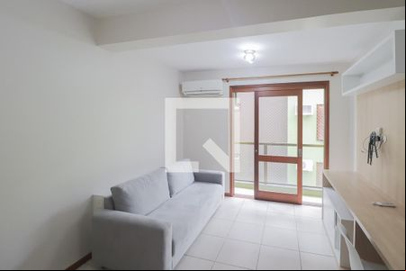 Sala  de apartamento à venda com 1 quarto, 40m² em Centro, São Leopoldo