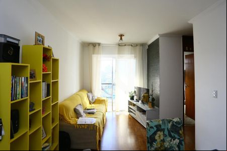 Sala de apartamento à venda com 2 quartos, 63m² em Jardim Monte Alegre, Taboão da Serra