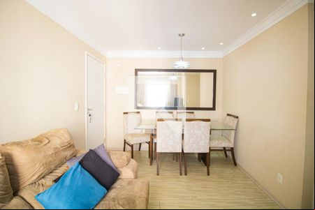 Sala de apartamento para alugar com 2 quartos, 53m² em Parque Novo Mundo, São Paulo