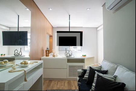 Sala de apartamento para alugar com 1 quarto, 30m² em Bela Vista, São Paulo