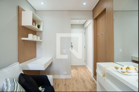 Sala de apartamento para alugar com 1 quarto, 30m² em Bela Vista, São Paulo